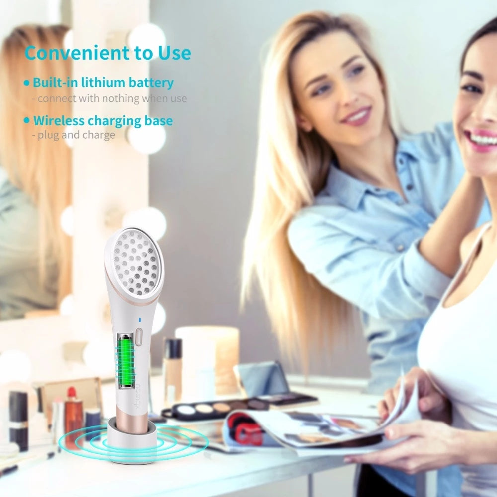Acne Light Therapy Xpreen Wireless Rechargeable Light Acne Treatment Device Acne Clearing Eraser with Blue Light and Red Light Acne Light Therapy Xpreen Wireless Rechargeable Light Acne Treatment Device Acne Clearing Eraser with Blue Light and Red Light